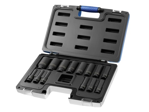 [BRIE041602B] 1/2in Drive Deep Impact Socket Set, 14 Piece