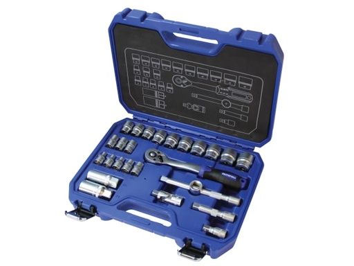 [FAISOC3826MN] 3/8in Drive Socket Set, 26 Piece