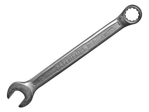 [FAISPAC12] Combination Spanner CV Satin Finish 12mm