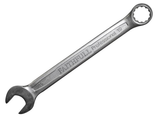 [FAISPAC19] Combination Spanner CV Satin Finish 19mm