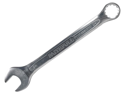 [FAISPAC24] Combination Spanner CV Satin Finish 24mm