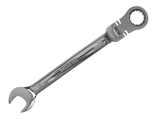 [FAISPARAT15] Ratchet Combination Spanner Flex Head CV 15mm