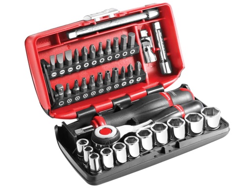 [FCMR360NANO] 1/4in Drive Socket Set, 38 Piece