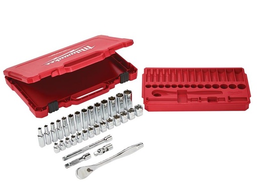 [MHT932464945] 3/8in Drive Ratcheting Socket Set, 32 Piece