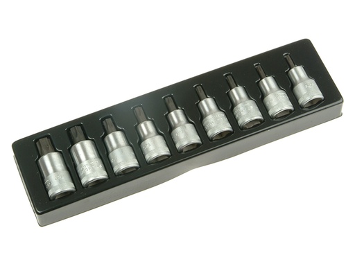 [STW54TX9] 1/2in Drive TORX Socket Set, 9 Piece