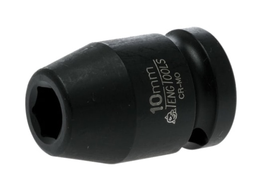 [TEN920510N] Impact Socket Hexagon 6-Point 1/2in Drive 10mm