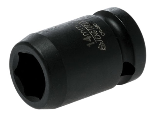 [TEN920514N] Impact Socket Hexagon 6-Point 1/2in Drive 14mm