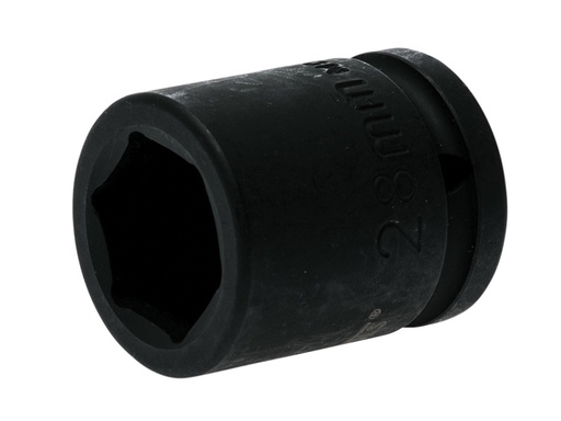 [TEN940528] Impact Socket Hexagon 6-Point 3/4in Drive 28mm