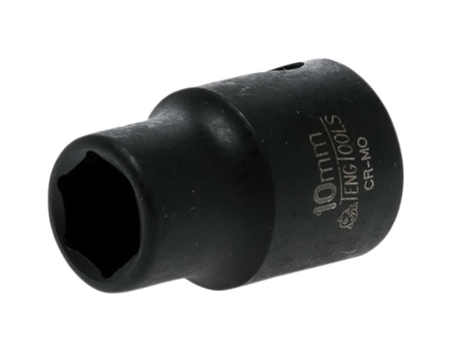 [TEN980510] Impact Socket Hexagon 6-Point 3/8in Drive 10mm