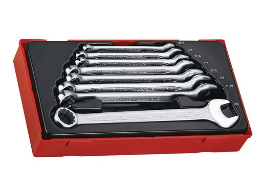 [TENTT3592] TT3592 A/F Combination Spanner Set, 8 Piece