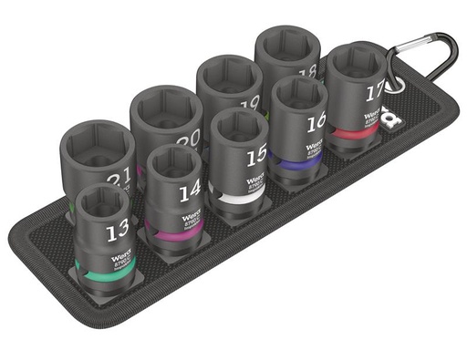 [WER004580] Belt C Impaktor 1 Socket Set of 9 Metric 1/2in Drive