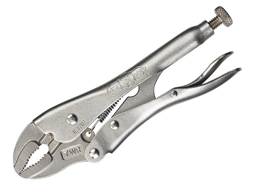 [VIS7WRC] 7WRC Curved Jaw Locking Pliers with Wire Cutter 178mm (7in)