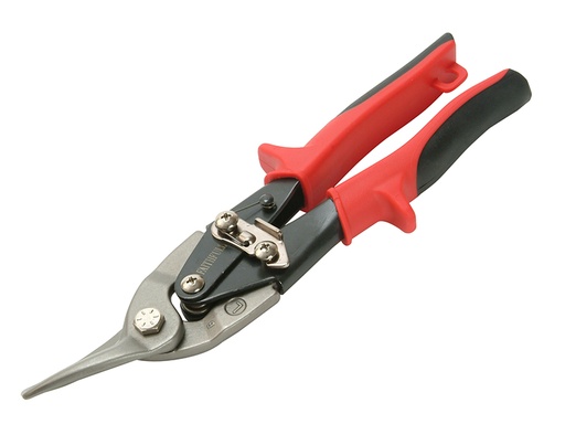 [FAIAS10R] Red Compound Aviation Snips Left Cut 250mm (10in)