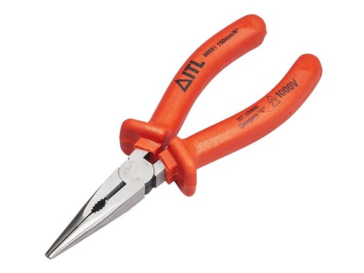 [ITL00051] Insulated Snipe Nose Pliers 150mm