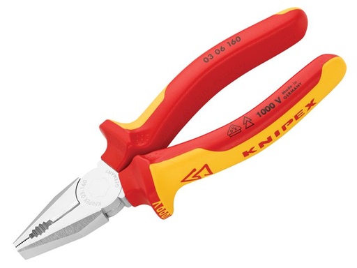 [KPX0306160] VDE Combination Pliers 160mm