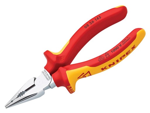 [KPX0826145] VDE High Leverage Needle Nose Pliers 145mm