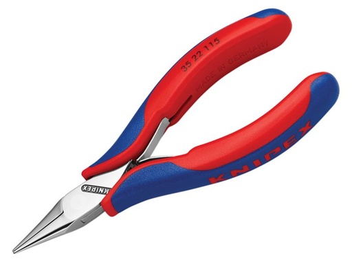 [KPX3522115] Half Round Electronics Pliers Multi-Component Grip 115mm