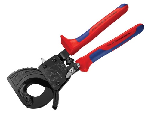 [KPX9531250] Ratchet Action Cable Shears Multi-Component Grip 250mm