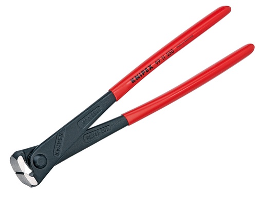 [KPX9911250] High Leverage Concreter's Nippers With Plastic Coated Handles 250mm (10in)