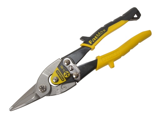 [STA214563] Yellow Aviation Snips Straight Cut 250mm (10in)