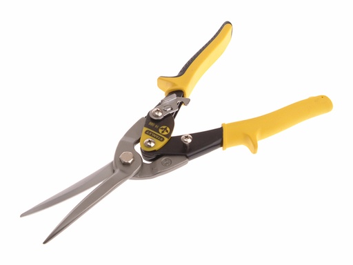 [STA214566] Yellow Long Aviation Snips Straight Cut 300mm (12in)