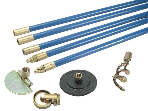 [BAI1324] 1324 Lockfast 3/4in Drain Rod Set 4 Tools