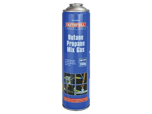 [FAIGZ350] Butane Propane Mix Gas Cartridge 350g