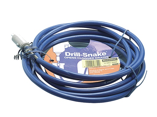 [MON3351] 3351G Drill Snake - 15ft Snake