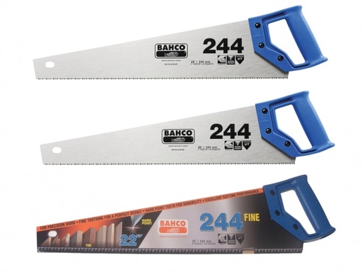 [BAH24422FCS] 2 x 244 Hardpoint Handsaw 550mm (22in) & 1 x 244 Fine Cut Handsaw 550mm (22in)