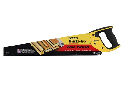 [STA515244] FatMax® Fine Cut Handsaw 550mm (22in) 11 TPI