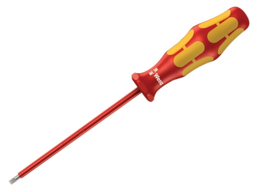 [WER006105] Kraftform Plus 160i VDE Insulated Screwdriver Slotted Tip 3.0 x 100mm