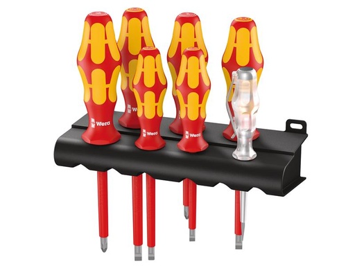 [WER006147] Kraftform Plus 160i VDE Series 100 Screwdriver Set, 7 Piece