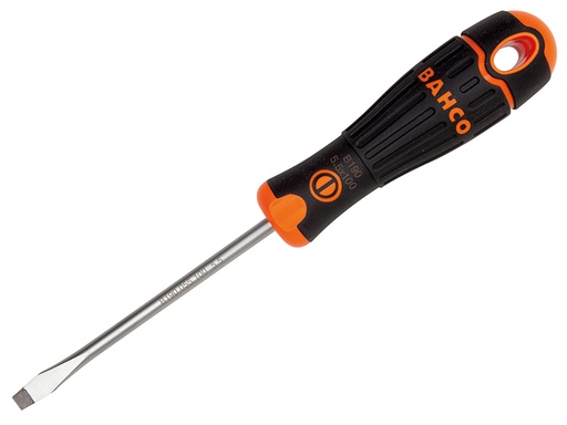 [BAH190040100] BAHCOFIT Screwdriver Flared Slotted Tip 4.0 x 100mm