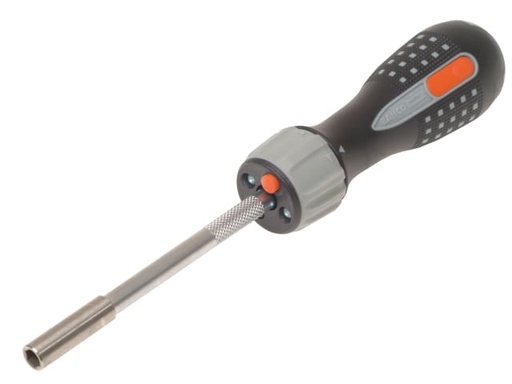 [BAH808050L] 808050L LED Ratchet Screwdriver & 6 Bits