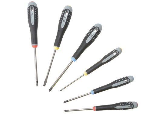 [BAH9886] BE-9886 ERGO Screwdriver Set, 6 Piece