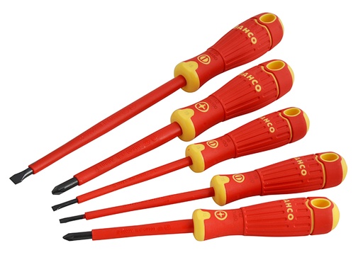 [BAHB220015] B220.015 BAHCOFIT Insulated Screwdriver Set, 5 Piece