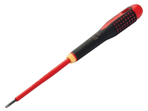 [BAHBE8230SL] ERGO Slim VDE Insulated Slotted Screwdriver 3.5 x 100mm