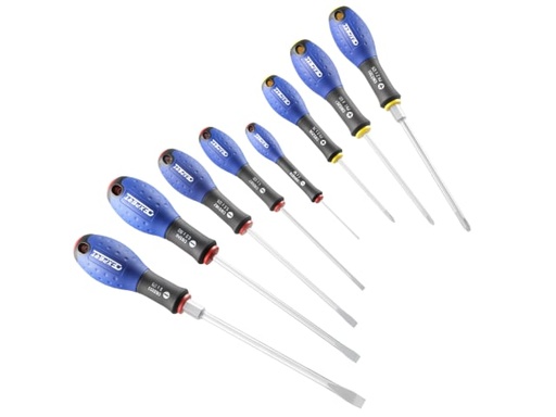 [BRIE160904B] Screwdriver Set, 8 Piece