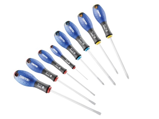 [BRIE160907B] Screwdriver Set, 8 Piece