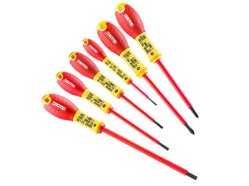 [BRIE160910B] Insulated Screwdriver Set, 6 Piece