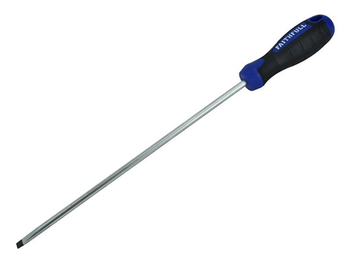 [FAISDP250] Soft Grip Screwdriver Parallel Slotted Tip 6.5 x 250mm