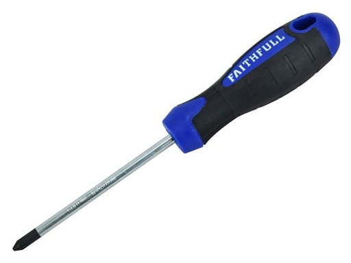 [FAISDPH2] Soft Grip Screwdriver Phillips Tip PH2 x 100mm