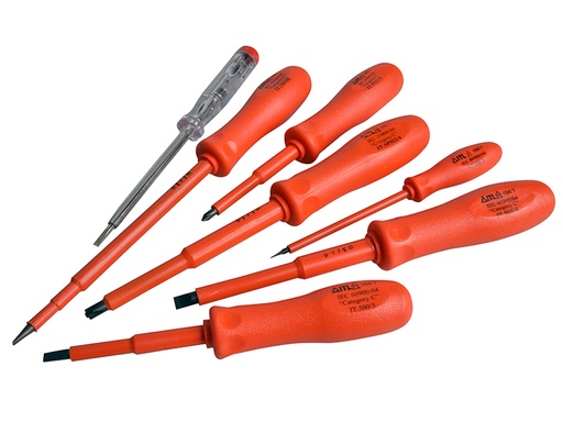 [ITL02100] Insulated Screwdriver Set of 7