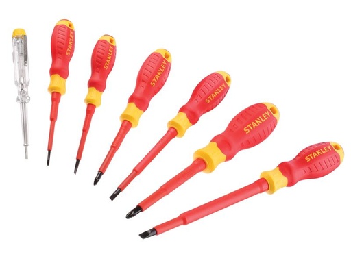 [STA060031] FatMax® VDE Insulated Screwdriver Set, 7 Piece