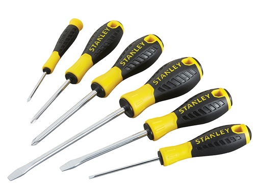 [STA060208] 0-60-208 Essential Screwdriver Set, 6 Piece