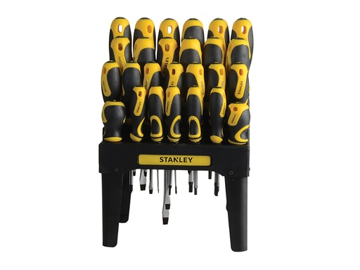 [STA062142] 062142 Screwdriver Set in Rack, 26 Piece