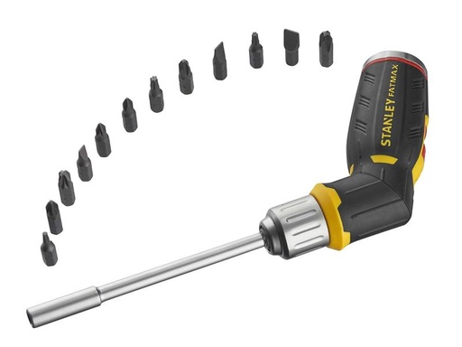 [STA062691] FatMax® Pistol Grip Ratchet 12 Bits