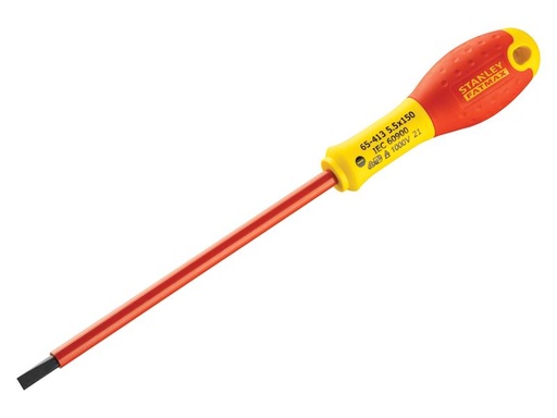 [STA065413] FatMax® VDE Insulated Screwdriver Parallel Tip 5.5 x 150mm