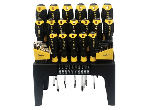 [STA074958] Screwdriver Set in Rack, 44 Piece