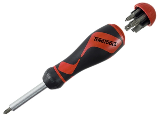 [TENMDR908] MDR908 Ratchet Driver & Bit Set of 6